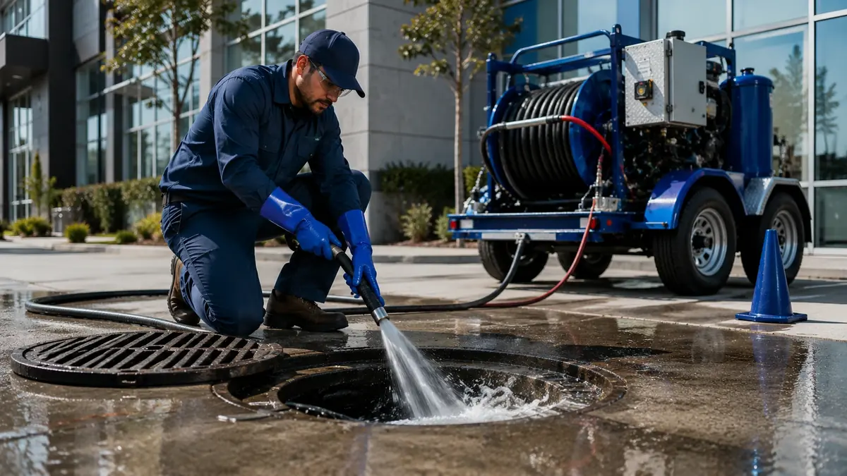 Commercial Hydro Jet Drain Cleaning in Los Olivos